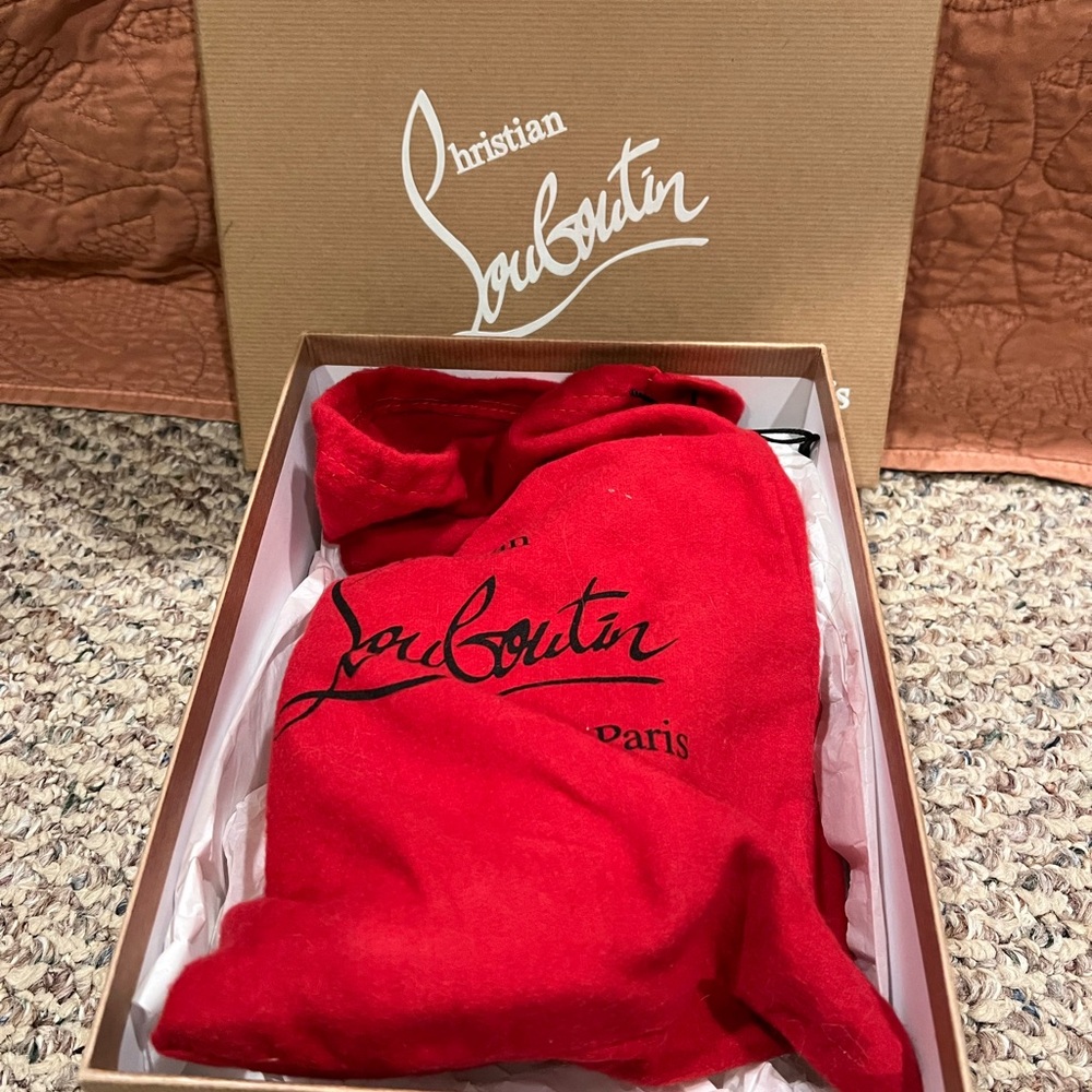 Christian Louboutin So Kate 120 Veau Velours - Charbon - Picture 6 of 9
